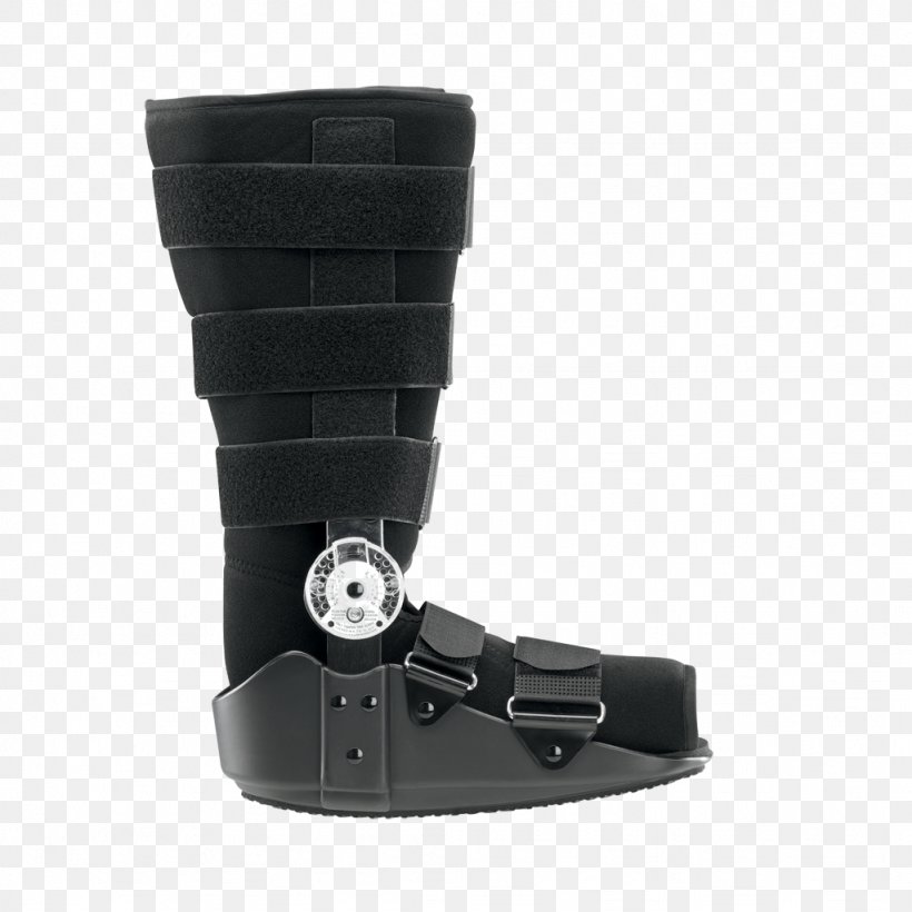 Medical Boot Hiking Boot Ankle Sprain, PNG, 1024x1024px, Medical Boot, Ankle, Ankle Brace, Black, Bone Fracture Download Free