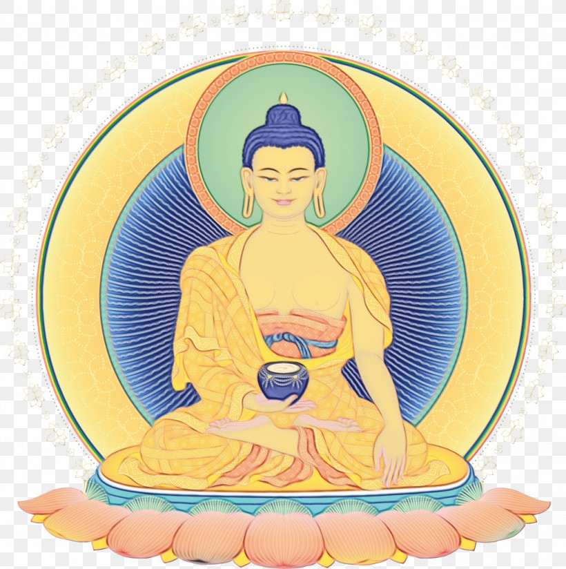 Meditation Guru Yoga, PNG, 1019x1024px, Watercolor, Guru, Meditation, Paint, Wet Ink Download Free