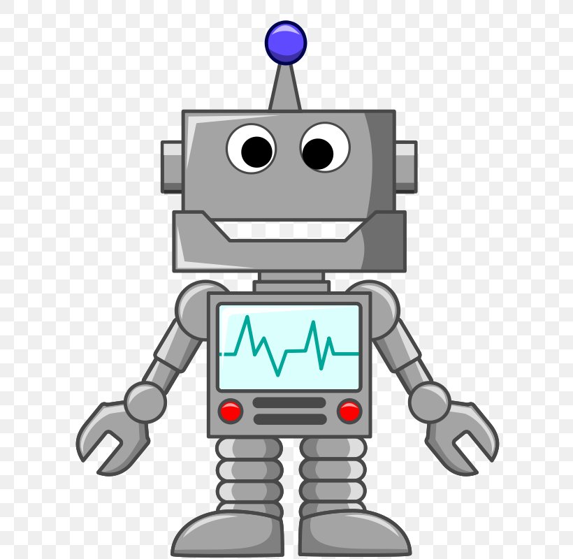 Robotics Free Content Clip Art, PNG, 677x800px, Robot, Byte, Cartoon, Computer, Copyright Download Free