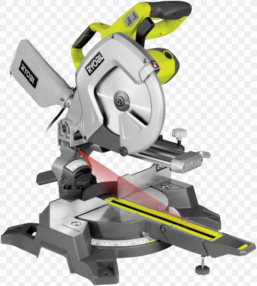 Ryobi EMS254L Compact Sliding Mitre Saw Hardware/Electronic Miter Saw Tool, PNG, 1077x1200px, Miter Saw, Circular Saw, Dewalt, Hardware, Machine Download Free