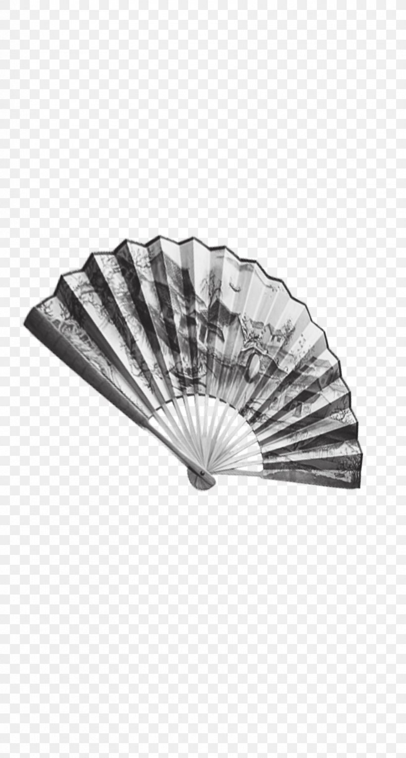 Hand Fan Ink Wash Painting Chinoiserie, PNG, 1772x3307px, Hand Fan, Black And White, Chinese Pavilion, Chinoiserie, Creative Work Download Free