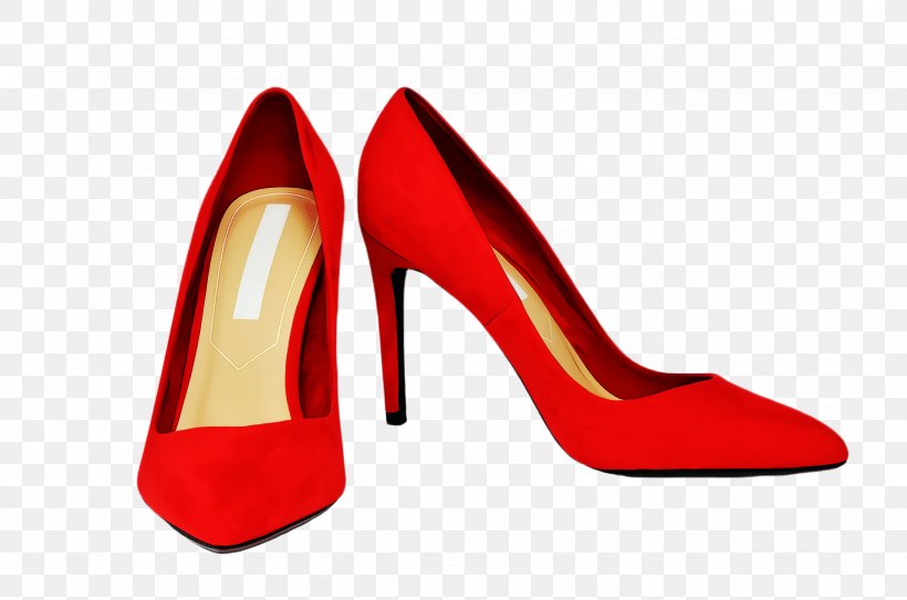 Orange, PNG, 2456x1628px, Footwear, Basic Pump, Carmine, Court Shoe, High Heels Download Free