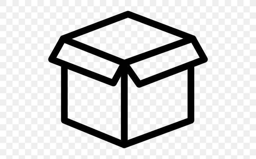 Box Icon Design The Noun Project Icon, PNG, 512x512px, Box, Area, Black And White, Directory, Icon Design Download Free