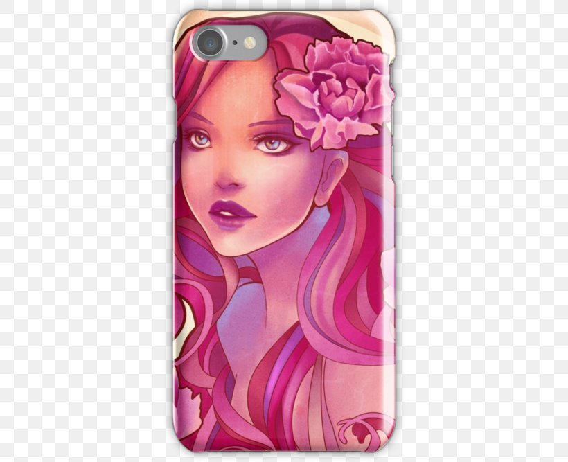 Fairy Long Hair Mobile Phone Accessories Pink M, PNG, 500x667px, Fairy, Beauty, Brown Hair, Fictional Character, Flower Download Free
