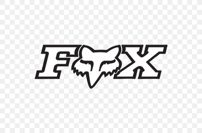 Fox Racing Clothing Decal Motorcycle Sticker, PNG, 540x540px, Fox Racing, Alpinestars, Area, Black, Black And White Download Free