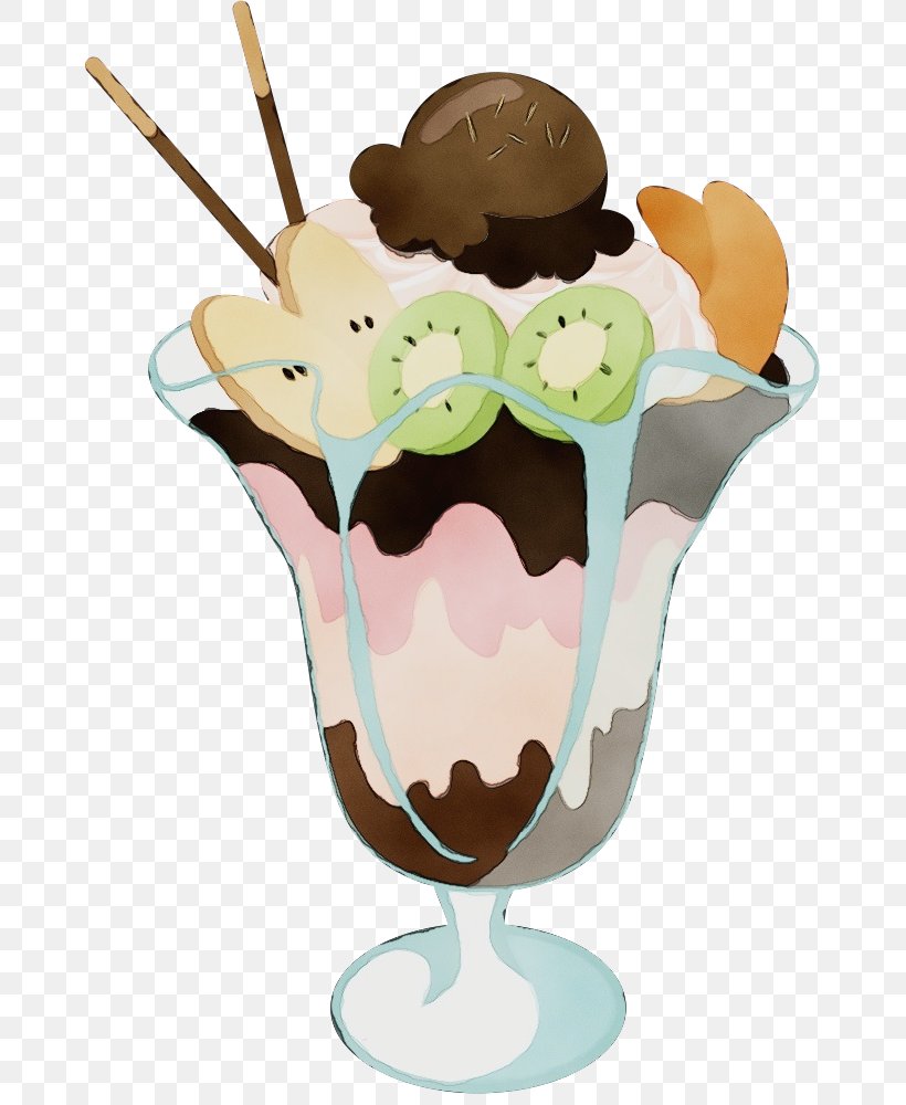 Ice Cream Cones, PNG, 665x1000px, Watercolor, Cartoon, Chocolate Ice Cream, Copyrightfree, Cream Download Free