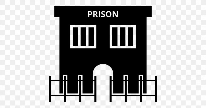 Prison Riot Prison Tower Logo, PNG, 1200x630px, Prison, Area, Black, Black And White, Brand Download Free