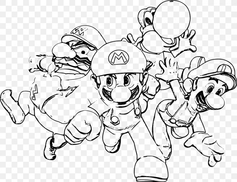 Super Mario Bros. Luigi Mario Kart Wii, PNG, 1588x1221px, Watercolor, Cartoon, Flower, Frame, Heart Download Free