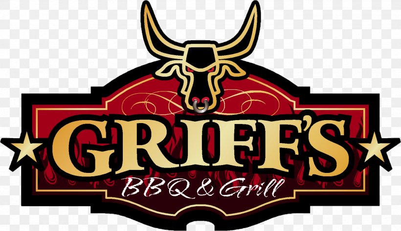Barbecue Logo Griff's BBQ & Grill Brand Font, PNG, 1744x1006px, Barbecue, Bar, Brand, Character, Fiction Download Free