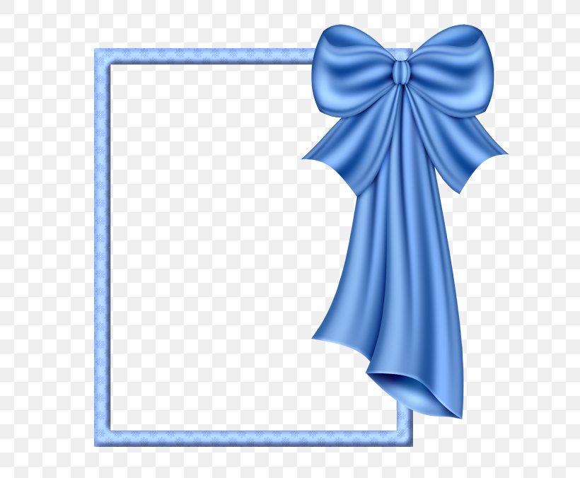 Clip Art Ribbon Image Picture Frames Blue, PNG, 661x676px, Ribbon, Blue, Bow Tie, Drawing, Electric Blue Download Free
