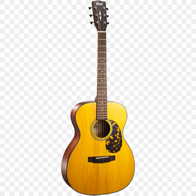Cort Guitars Steel-string Acoustic Guitar Cutaway, PNG, 1000x1000px, Watercolor, Cartoon, Flower, Frame, Heart Download Free