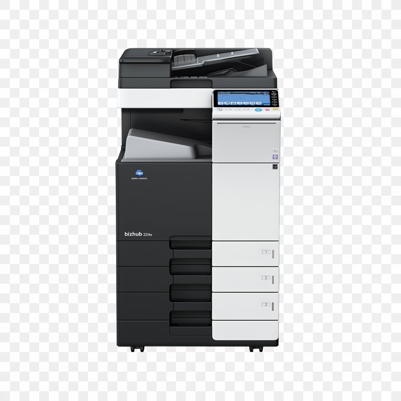 Konica Minolta Multi-function Printer Photocopier Image Scanner, PNG, 1000x1000px, Konica Minolta, Canon, Fax, Image Scanner, Laser Printing Download Free