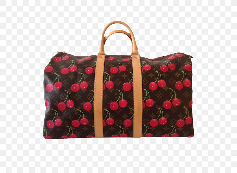 Tote Bag LVMH Cherry Monogram, PNG, 550x600px, Tote Bag, Bag, Baggage, Canvas, Cherry Download Free