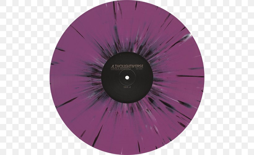 A Thoughtiverse Unmarred Phonograph Record LP Record Georgia Anne Muldrow, PNG, 500x500px, Thoughtiverse Unmarred, Eye, Iris, Lp Record, Magenta Download Free