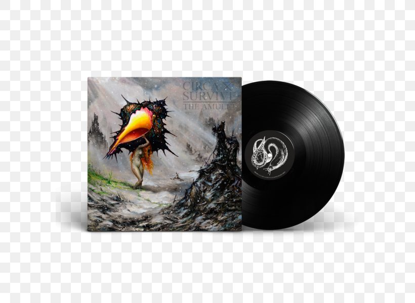 Circa Survive The Amulet Progressive Rock Phonograph Record Album, PNG, 600x600px, Watercolor, Cartoon, Flower, Frame, Heart Download Free
