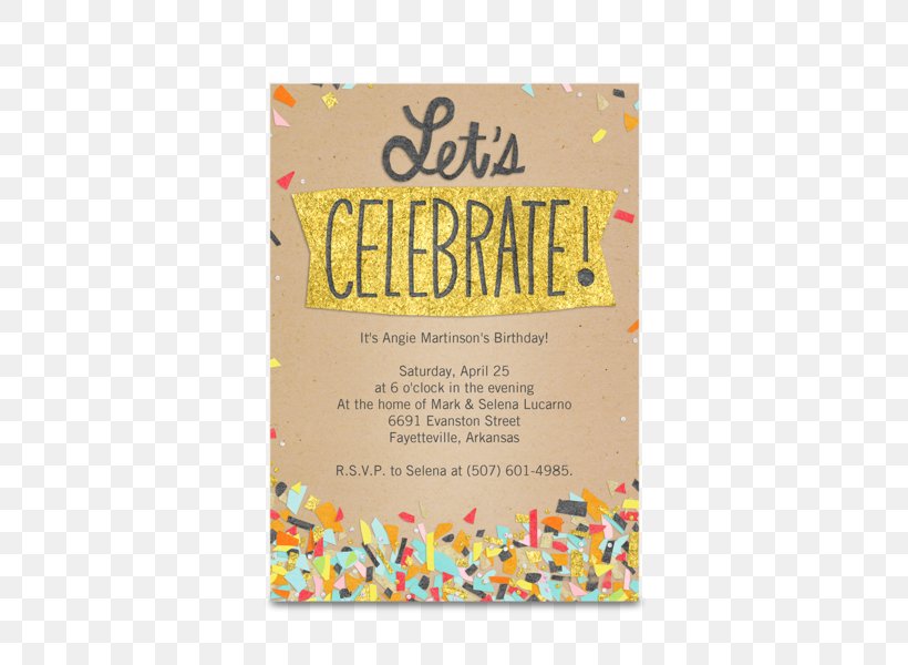 Confetti Party Birthday Apartment Wedding Invitation, PNG, 600x600px, Confetti, Apartment, Birthday, Greeting Note Cards, Party Download Free