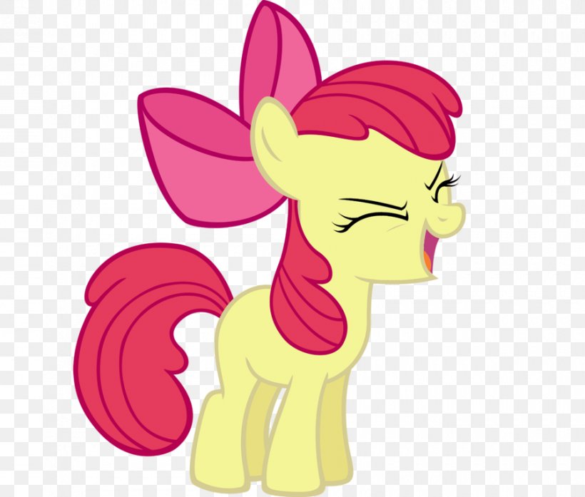 Apple Bloom Pony Applejack Twilight Sparkle Cutie Mark Crusaders, PNG, 900x766px, Watercolor, Cartoon, Flower, Frame, Heart Download Free