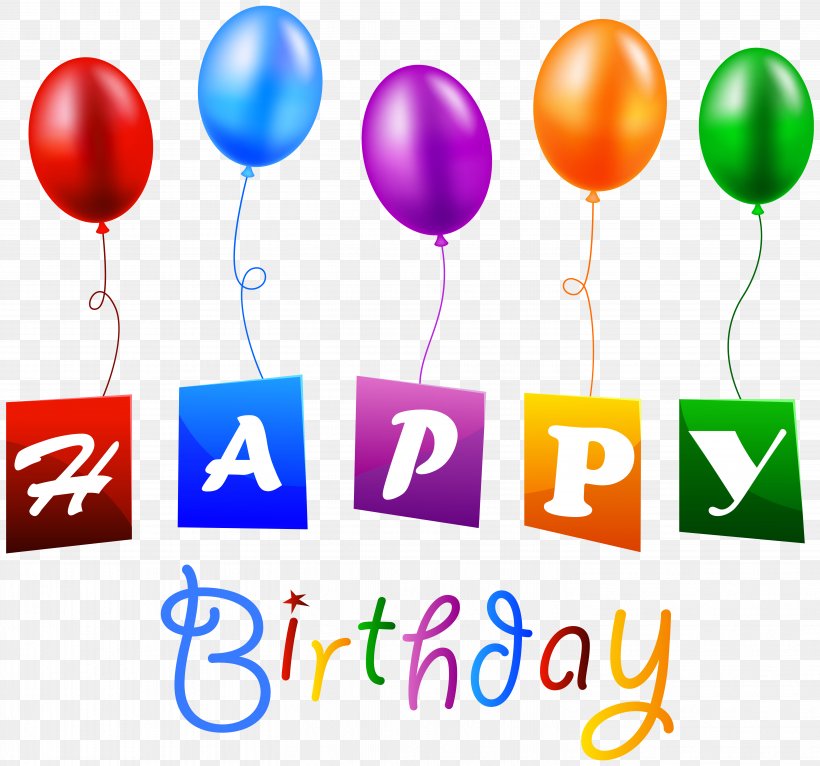 Birthday Balloon Clip Art, PNG, 5891x5507px, Birthday, Anniversary, Balloon, Christmas, Gift Download Free
