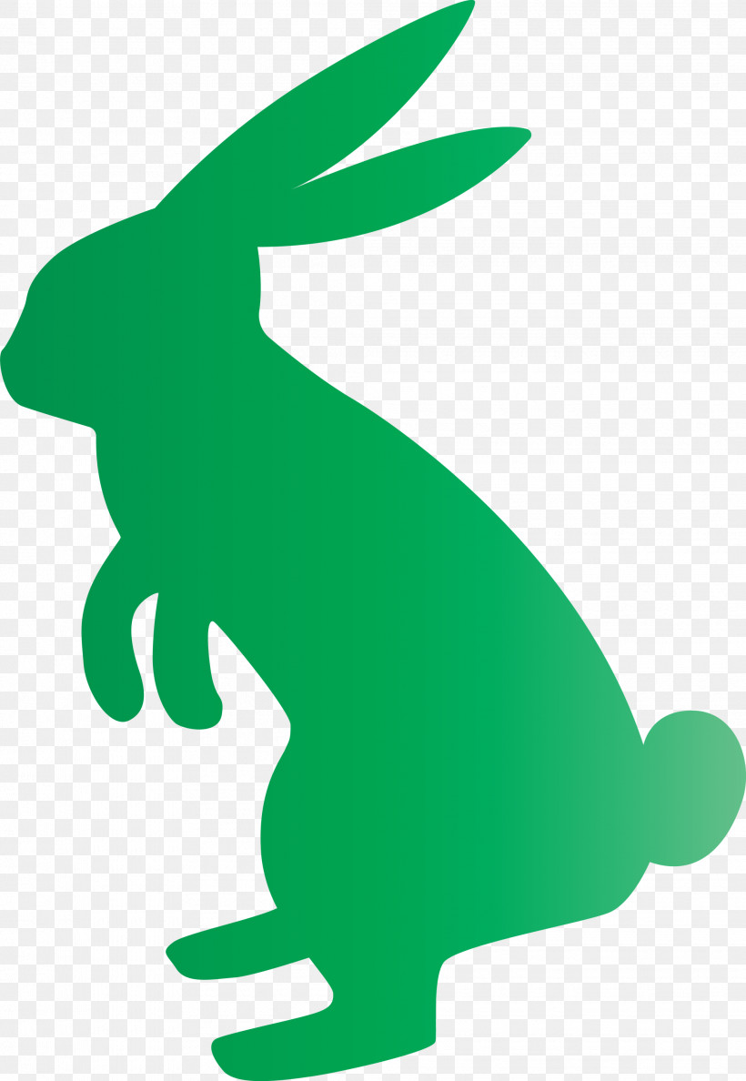 Easter Bunny Easter Day Rabbit, PNG, 2070x3000px, Easter Bunny, Animal Figure, Easter Day, Green, Hare Download Free