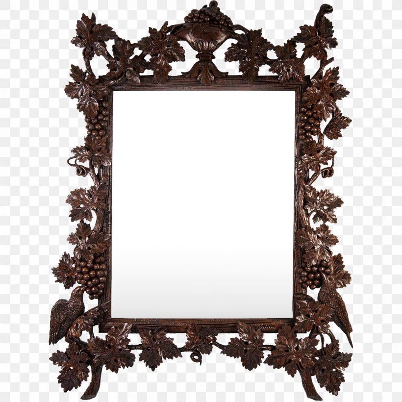 Picture Frames Wood Carving Image Antique Mirror, PNG, 1174x1174px, Picture Frames, Antique, Brown, Calligraphy, Carving Download Free