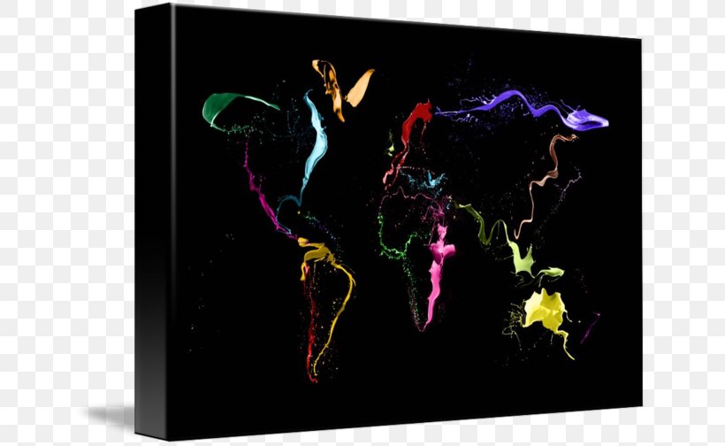 World Art Canvas Print Painting, PNG, 650x504px, World, Abstract Art, Art, Art Museum, Canvas Download Free