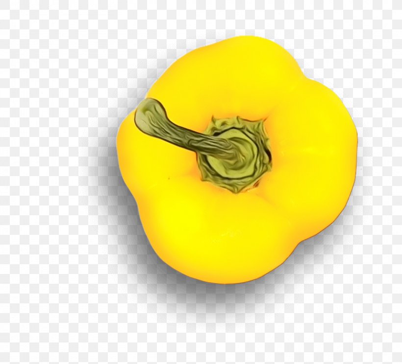 Yellow Food Plant Vegetable Bell Pepper, PNG, 859x780px, Watercolor, Bell Pepper, Bell Peppers And Chili Peppers, Butternut Squash, Food Download Free