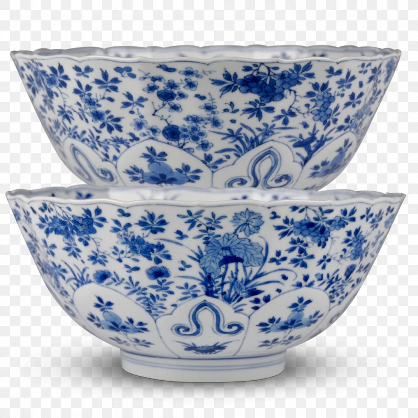 Blue And White Pottery Saucer Porcelain Kraak Ware Bowl, PNG, 1000x1000px, Blue And White Pottery, Blue And White Porcelain, Bowl, Ceramic, Cup Download Free