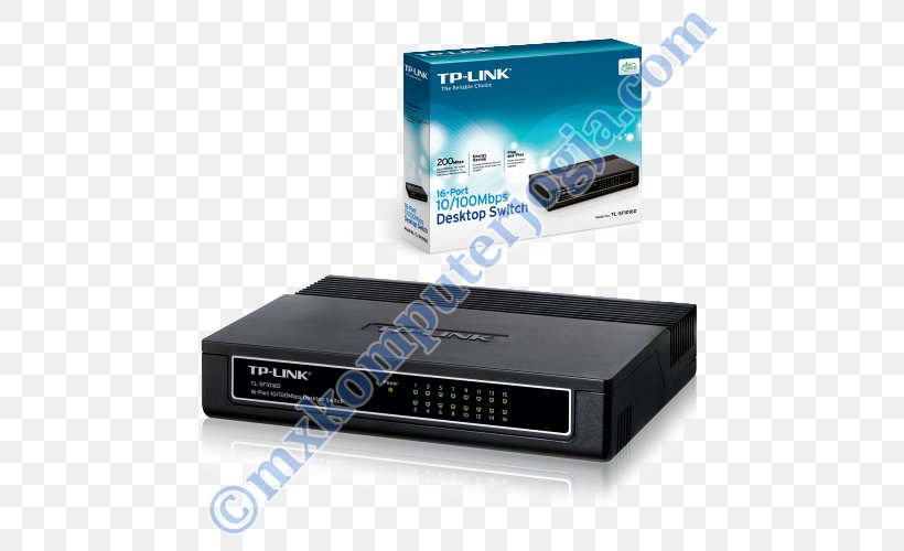 Network Switch TP-Link Computer Port Medium-dependent Interface Ethernet, PNG, 500x500px, 19inch Rack, Network Switch, Adapter, Autonegotiation, Computer Download Free