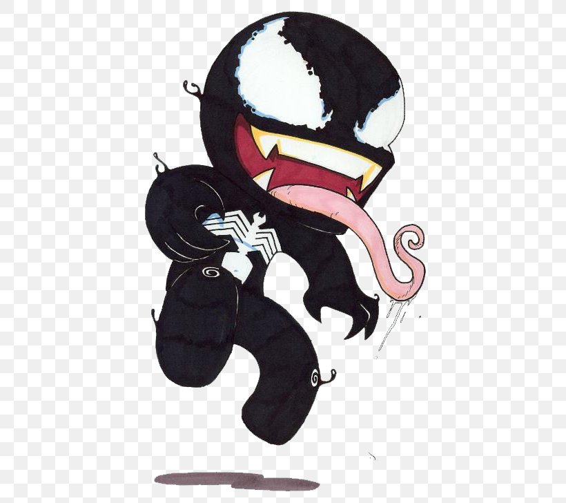 Spider-Man Eddie Brock Venom Fan Art, PNG, 426x728px, Watercolor, Cartoon, Flower, Frame, Heart Download Free