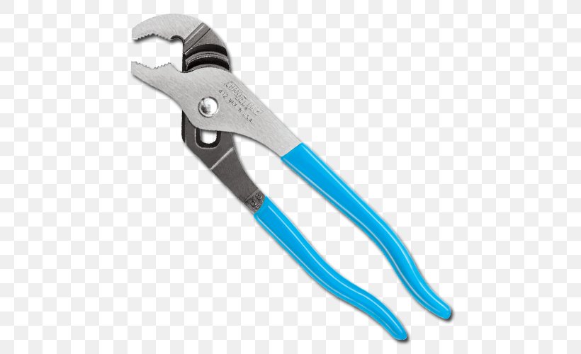 Hand Tool Tongue-and-groove Pliers Channellock Slip Joint Pliers, PNG, 500x500px, Hand Tool, Alicates Universales, Channellock, Cutting Tool, Diagonal Pliers Download Free