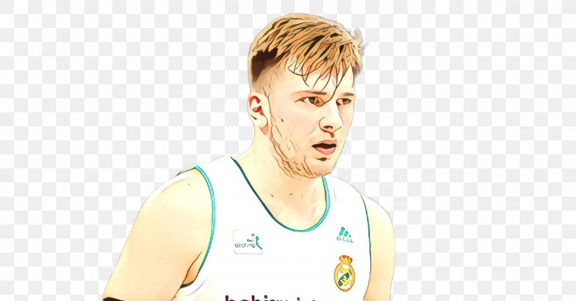 Basketball Cartoon, PNG, 2760x1447px, Luka Doncic, Basketball, Basketball Player, Blond, Ear Download Free