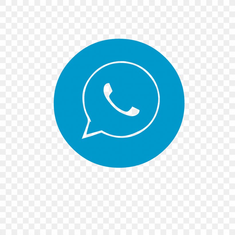 Whatsapp Logo ., PNG, 1000x1000px, Logo, Aqua, Area, Brand, Symbol Download Free