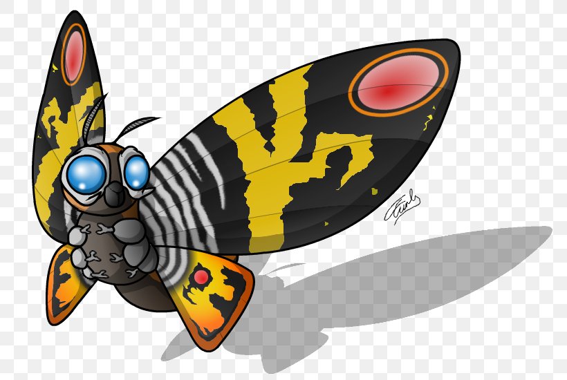 Mothra Godzilla Art Clip Art, PNG, 800x550px, Mothra, Art, Butterfly, Cartoon, Deviantart Download Free