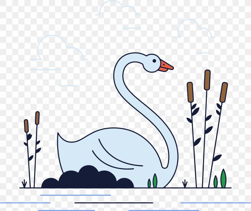 Cygnini Goose Duck, PNG, 2004x1689px, Cygnini, Beak, Bird, Brand, Duck Download Free