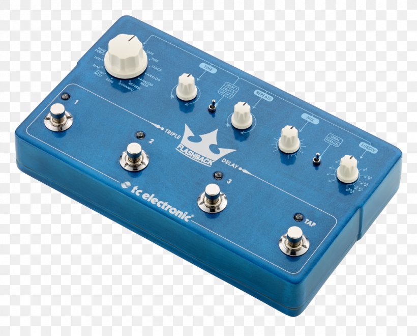 TC Electronic Flashback Triple Delay Effects Processors & Pedals TC Electronic Flashback Delay, PNG, 1000x805px, Delay, Circuit Component, Effects Processors Pedals, Electric Guitar, Electronic Component Download Free