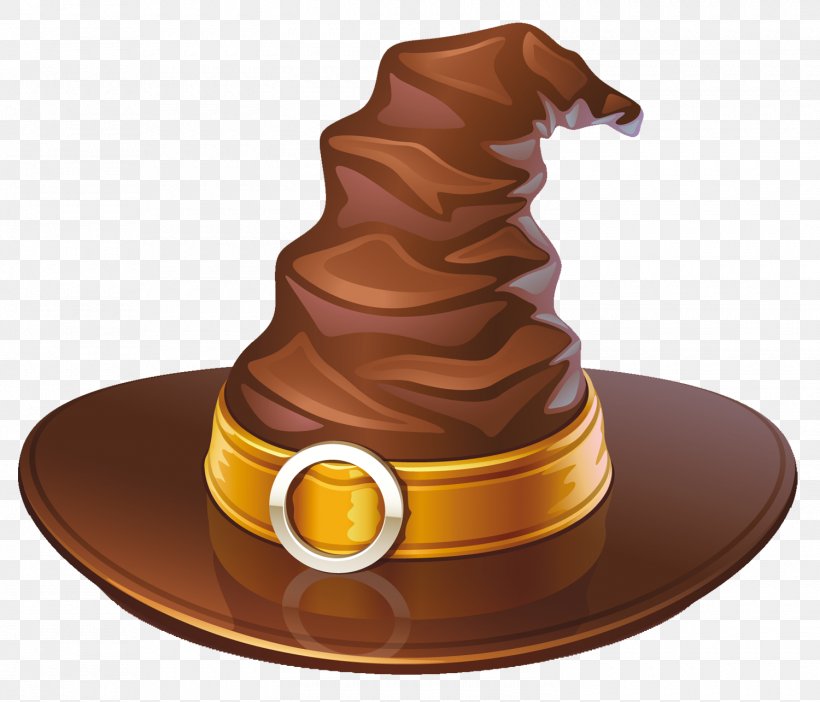 Witch Hat Halloween Clip Art, PNG, 1500x1285px, Witch Hat, Cap, Chocolate, Cowboy Hat, Food Download Free