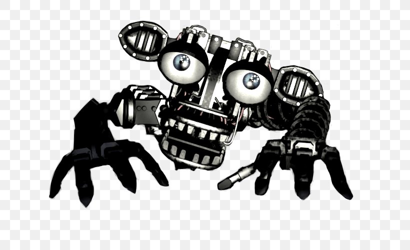 Five Nights At Freddy's 2 Endoskeleton Animatronics Jump Scare Exoskeleton, PNG, 800x500px, Endoskeleton, Animatronics, Black And White, Easter Egg, Exoskeleton Download Free