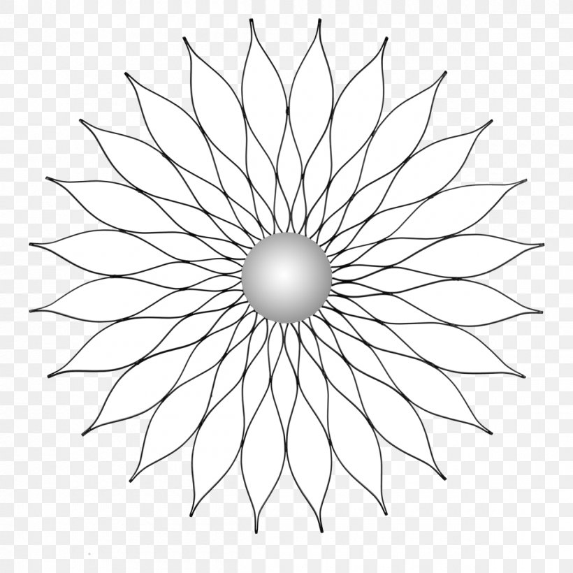 Icositetragon Mirror Star Polygon, PNG, 1200x1200px, Icositetragon, Area, Bedroom, Black And White, Drawing Download Free
