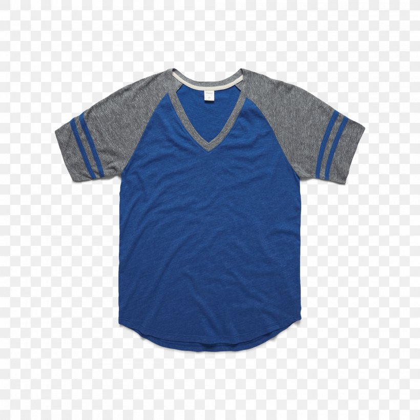 T-shirt Electric Blue Cobalt Blue Sleeve, PNG, 2000x2000px, Tshirt, Active Shirt, Blue, Cobalt, Cobalt Blue Download Free