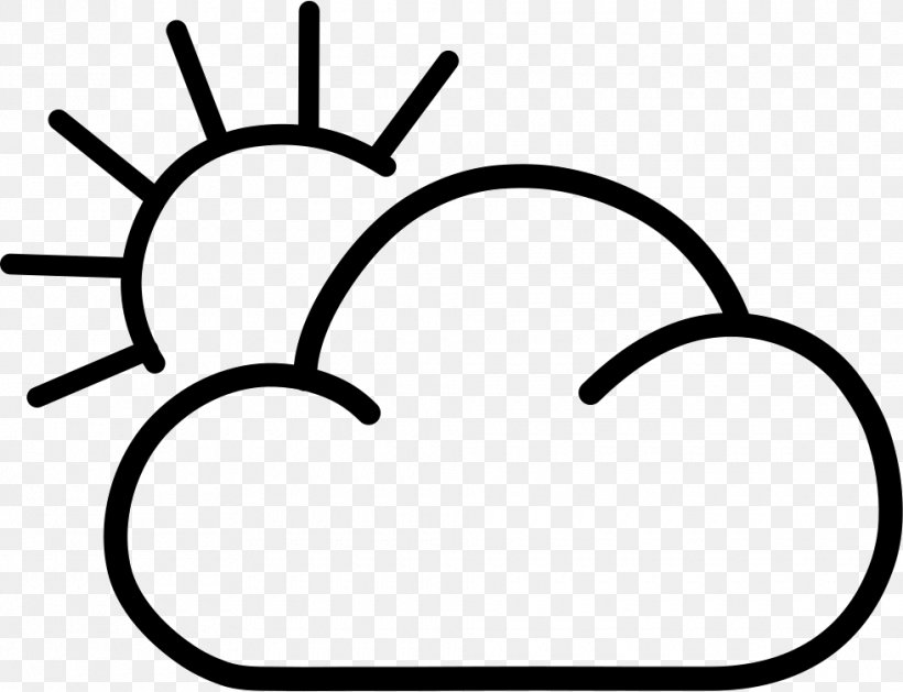 Cloud Clip Art, PNG, 980x752px, Cloud, Animation, Black And White, Fog, Partly Cloudy Download Free