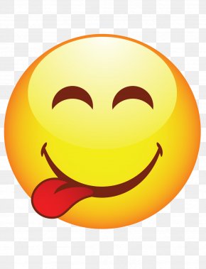 Cheerful Cartoon Smiling Face - Smiley Emoticon Emoji Clip Art PNG