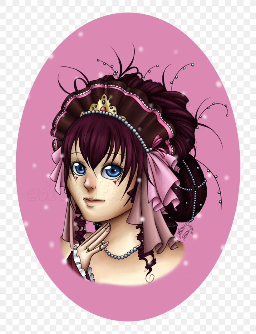 Black Hair Fairy Pink M Brown Hair, PNG, 800x1069px, Watercolor, Cartoon, Flower, Frame, Heart Download Free