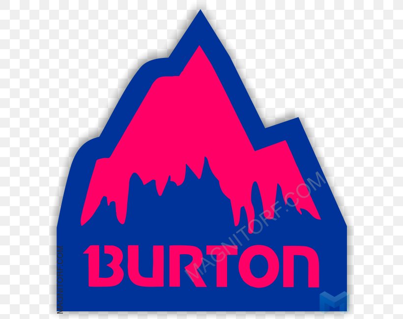 Burton Snowboards Sticker Burlington Snowboarding, PNG, 623x650px, Burton Snowboards, Area, Blue, Brand, Burlington Download Free