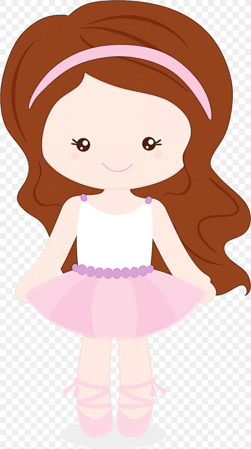 Cartoon Pink Cheek Brown Hair Toddler, PNG, 900x1609px, Cartoon, Animation, Brown Hair, Cheek, Child Download Free