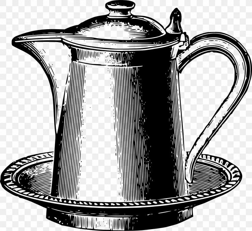 Teapot White Tea Coffee Tea Set, PNG, 1895x1740px, Tea, Black And White, Coffee, Coffee Percolator, Cookware Accessory Download Free