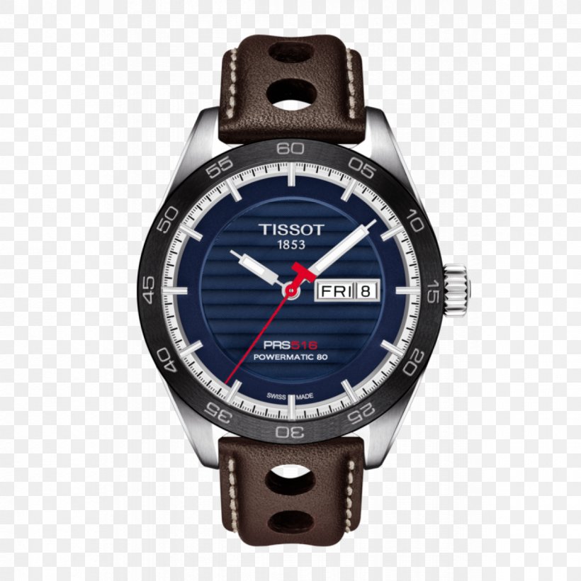 Tissot Men's PRS 516 Watch Strap Watch Strap, PNG, 1200x1200px, Tissot, Automatic Watch, Bracelet, Brand, Chronograph Download Free