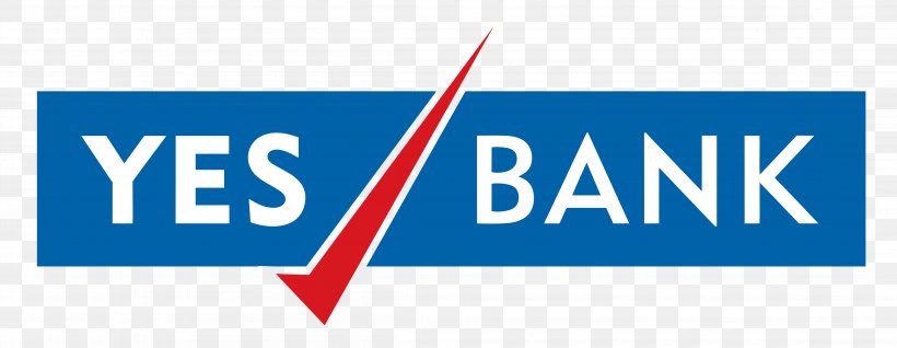 Yes Bank S Credit Card Finance, PNG, 4608x1790px, Yes Bank, Area, Bank, Banner, Blue Download Free