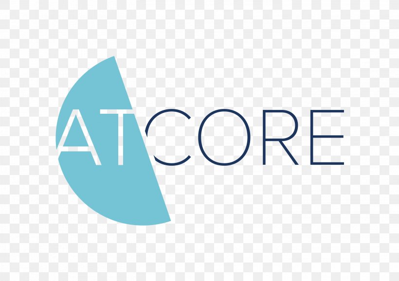 ATCORE Logo Brand Technology, PNG, 2908x2050px, Logo, Aqua, Area, Azure, Blue Download Free