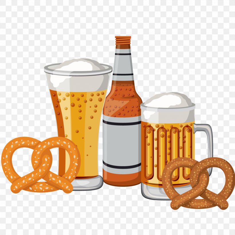 Beer Oktoberfest Pretzel Drink, PNG, 1500x1500px, Beer, Beer Bottle, Beer Glass, Bottle, Drink Download Free