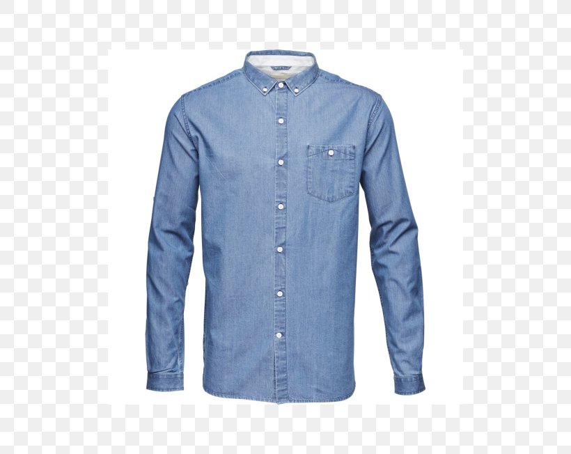 Long-sleeved T-shirt Denim Clothing, PNG, 510x652px, Tshirt, Armedangels, Blue, Button, Clothing Download Free